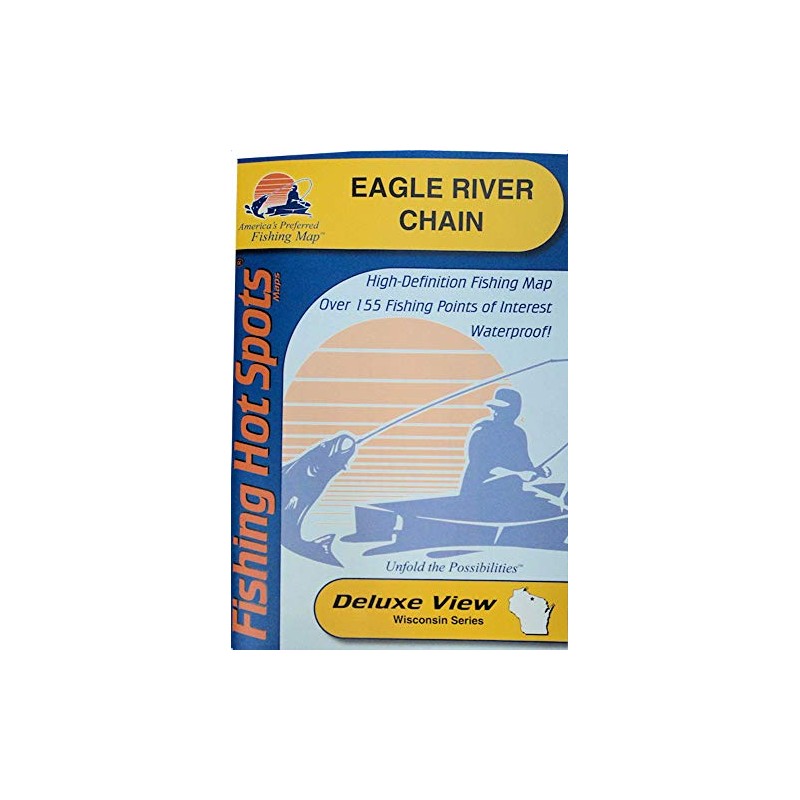 Eagle River Chain Fishing Map