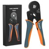 Wire Ferrule Crimping Tool, Preciva Square Jaw Wire Crimping Pliers