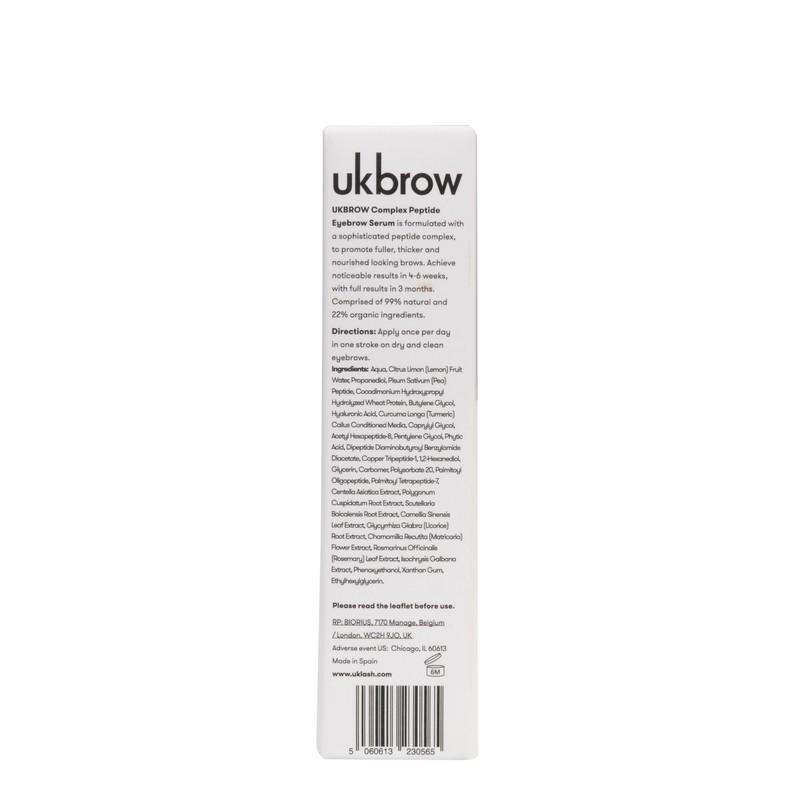 UKLASH Complex Peptide Eyebrow Serum 3ml