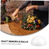 EXCEART 15 Pcs Half Craft Semicircle Ornament Craft Foam Small