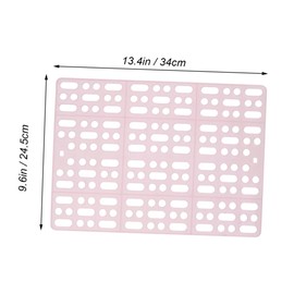 CIYODO Pcs Rabbit Mat Tummy Mat Thick Playmat Pet Foot Pad Plastic Pad Non-Slip for Rabbit Guinea Pig Chinchilla Cat