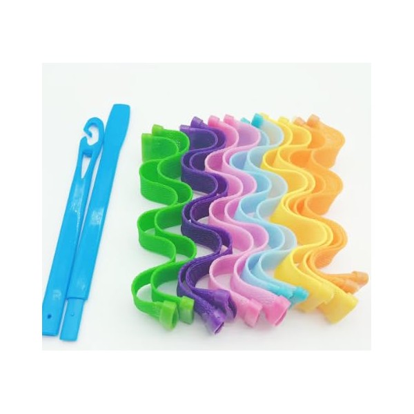 Haar Lockenwickler Spiral Locken 36 Stück Locken Wave Styling Kit