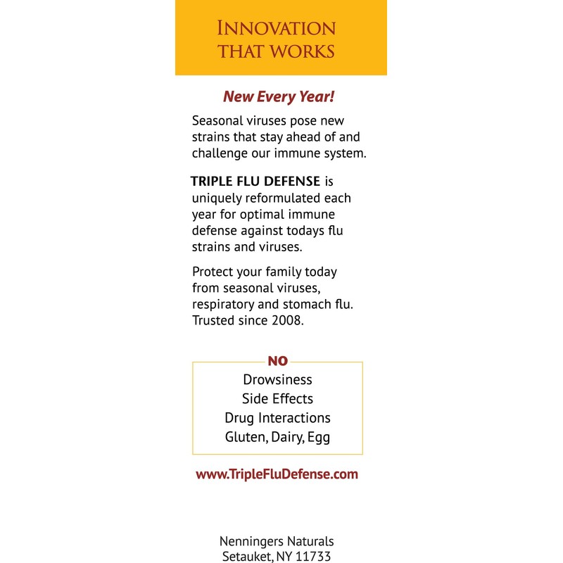 Nenningers Naturals Cold and Flu Pack