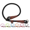 MayPaw Slip Collar Nylon Rope Adjustable Collar for Dog Training-