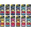 California Car Scents AC CS Ambientador Coche Palmera Papel 4UDS