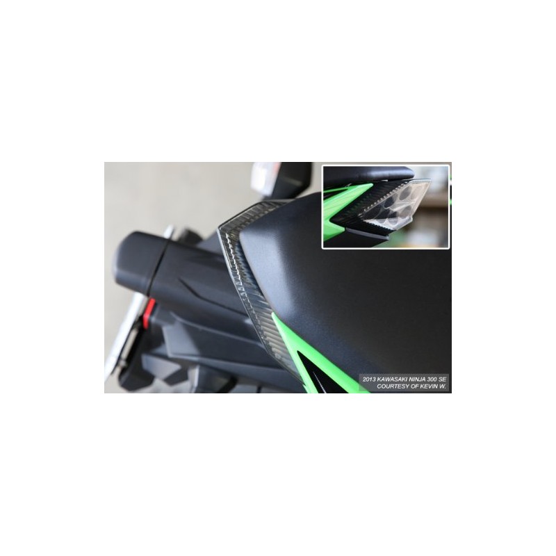 Motodynamic Integrated Sequential LED Tail Lights Smoke Lens for 2013-2017