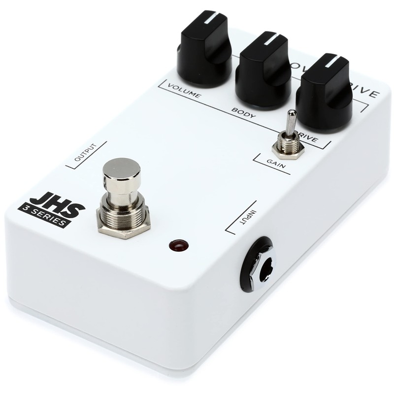 JHS 3 Series Overdrive Pedal with Patch Cables