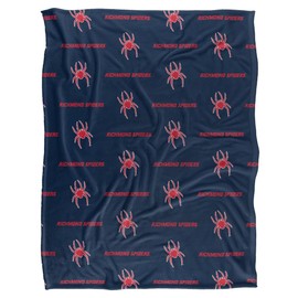 University of Richmond Blanket, 60"x80" Logo Pattern Silky Touch Super Soft Throw Blanket