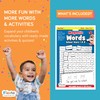 Fiesta Crafts Word Magnets for Kids - Learn to Read