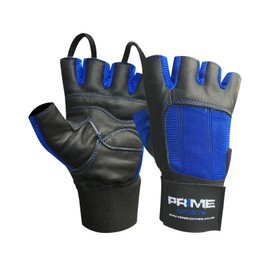 New Weight Lifting Body Building Gym Fitness Training Workout Half Finger Gloves Black, Blue, Red 115 (Black/Blue, M)
