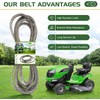 Youxmoto Riding Lawn Mower Tractor Deck Belt 1/2"x162" Replace for