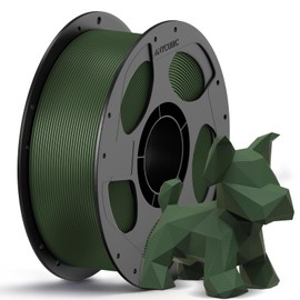ANYCUBIC PETG Filament 1.75mm, 3D Printer Filament, Dimensional Accuracy +/- 0.02mm, Exceptional Toughness, Print with Most FDM 3D Printers, 1KG Reusable Spool, Forest Green