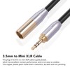 3 Pin Male to 3.5mm Mini XLR Cable 3.5mm Mini