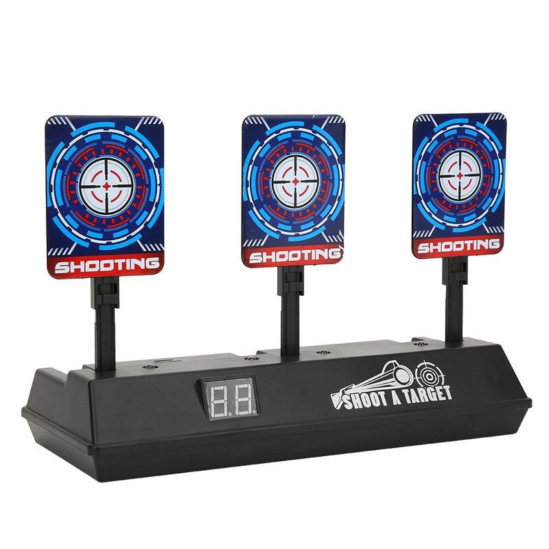 Soft Water Bomb Shooting Toy Sound Light Electronic Scoring Automatic