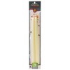 Ner Mitzvah White Beeswax Passover Seder Candles - 12 Hour
