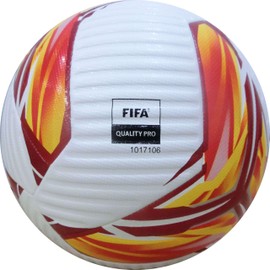 KELME FIFA Quality Pro Soccer Ball Size 4 and 5 - Professional Pelota de Futbol Kids and Adults (White/Blue, 5)