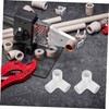 Uonlytech 10 Piezas codo de tubería de agua conector de