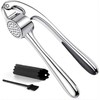 ZOHO (Canadian Brand) Garlic Press & Silicon Peeler Set with