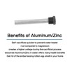 Eau Rv Water Heater Aluminum/zinc Anode Rod For Atwood Heaters,