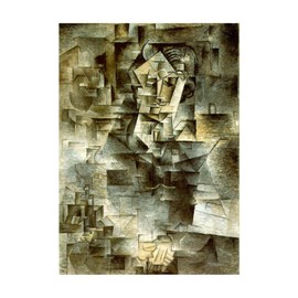 Spiffing Prints Pablo Ruiz Picasso Portrait by Daniel Henry Kahnweiler