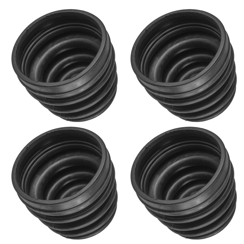 Caltric 2 Rear Axle Outer Inner CV Boot Kit for