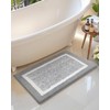YUTA Bathroom Rugs, Extra Soft and Absorbent Microfiber Bath Mat,