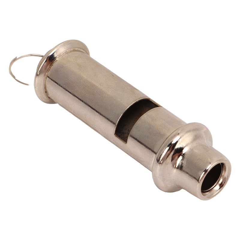 5Pcs Metal Emergency Survival Whistle Stainless Steel Outdoor Whistle for