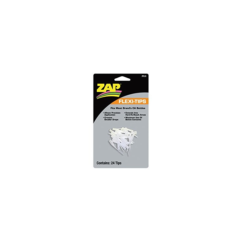 Pacer Technology (Zap) Flexy-Tips 24 Adhesives