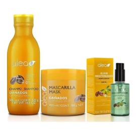 Kit Alea Cabello Dañados Shampoo + Mascarilla + Elixir