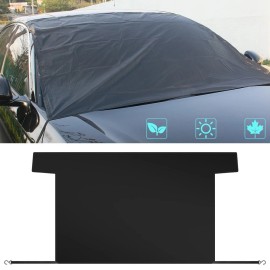 TSUINZ For Ford Foldable Car Windshield Front Window Sun Shade Cover Visor UV Protector