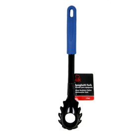 Chef Craft Nylon Spaghetti Fork, Blue/Black