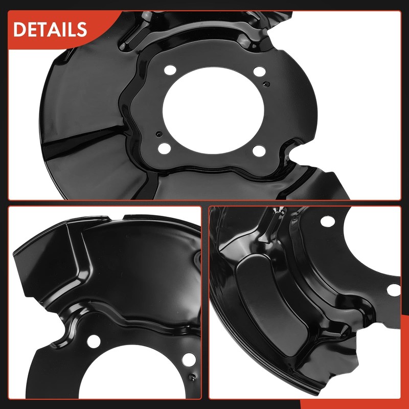 A-Premium Front Passenger Side Brake Dust Shield Compatible with Toyota