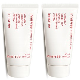 Innisfree Vitacy Green Tea Enzyme Blemish Toning Cream 50mlx2 / 이니스프리 비타씨 그린티 엔자임 잡티 토닝 크림 50mlx2개