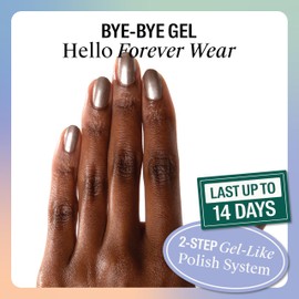 Chillhouse - Forever Wear, Chill Paint (Step 1) - Not Your Princess (Copper) - Nail Polish - Use with Magic Finish Top Coat Only - Nail Care As You Wear - Latina & Women Owned - Beauty & Self Care