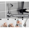 Spiderloc Flexible Shower Head Holder Bathroom Shower Suction Cups Hook
