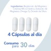 NatGel Glicinato de Magnesio con Omega 3 Alta Absorcion y