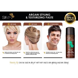Silk Oil of Morocco Argan Styling & Texturizing Paste 140g