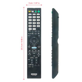 AULCMEET RM-AAP025 New Replace Remote Control fit for Sony AV System Receiver STR-DA2400ES STR-DA3500ES STR-DA3600ES RM-AAP023 STR-DG920 RM-AAP022 RM-AAP024