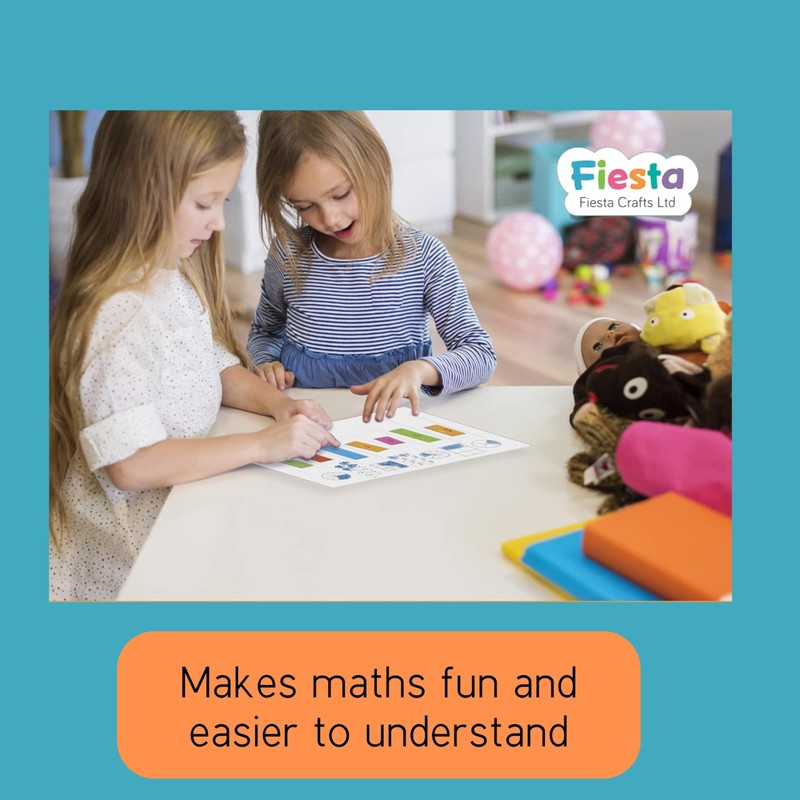 Fractions Resources for Children by Fiesta Crafts - Double Sided