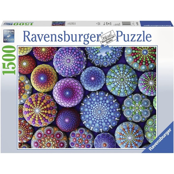 Ravensburger One Dot at a Time 1500 Piece Jigsaw Puzzle for Adults – Every Piece is Unique, Softclick Technology Means Pieces Fit Together Perfectly