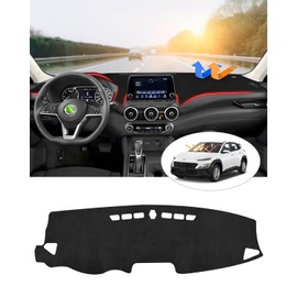 Cartist Dash Cover Fits for 2018-2021 2022 2023 Hyundai Kona (No HUD) Dashboard Cover Mat Non-Slip Pad Carpet Anti-Glare