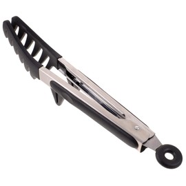 Operitacx Pasta Tongs, Stainless Steel Spaghetti Tongs, Multi-Function Kitchen Tongs Tongs Cooking Tongs Food Tongs Salad Tongs Bbq Tongs Metal Toast Tongs for Air Fryer Kitchen Cooking