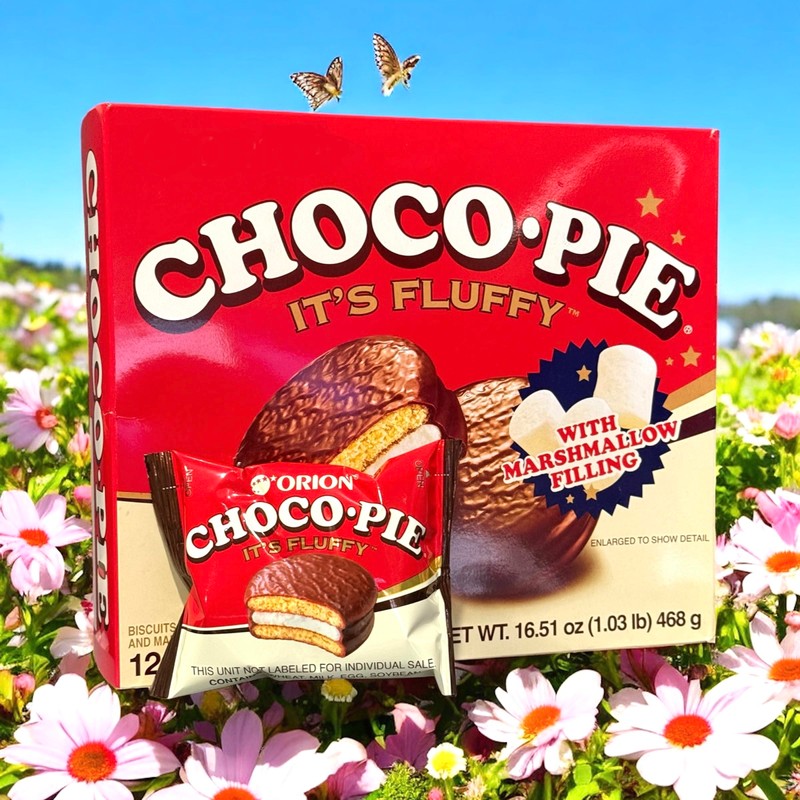 1 Pack - Choco Pie with Marshmallow - Banh Choco