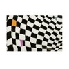 Checkered Doormat Anti Skid Black White Grid Cute Door Mat