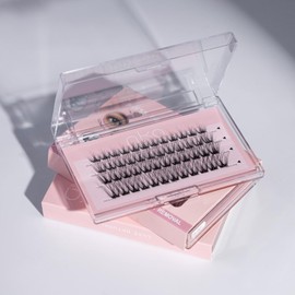 NKA Press-On Lashes – 1-Step Glue-Free False Eyelashes for Instant Glam | Reusable, Lightweight, Natural Look | Comfortable, Effortless Application