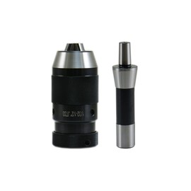 Shars 1/32“-1/2" JT33 Heavy Duty Keyless Drill Chuck & R8 Shank Arbor 202-5013+1336 ^