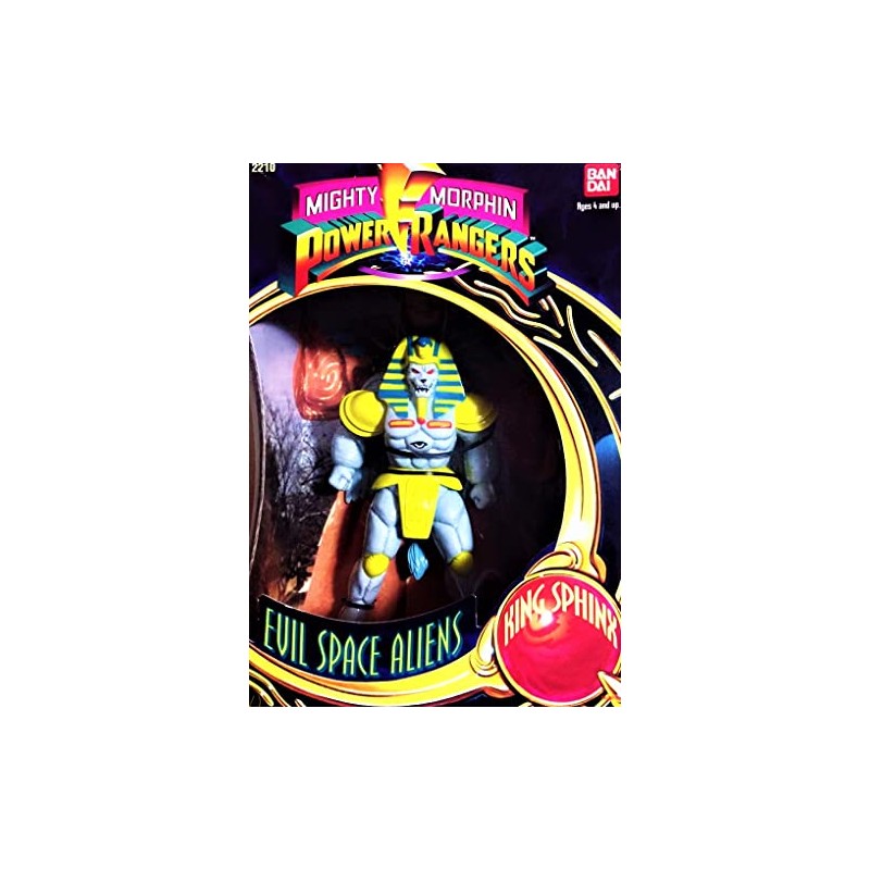 Mighty Morphin Power Ranger 9" Evil Space Alien - King