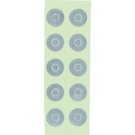 Trusco RP75-6 Rust Prevention Zinc Seal 0.2 inch (6 mm), 10 Pieces, Ash x 10SHT [Case Sale]