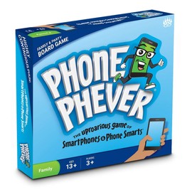 Phone Phever Board Game - New Fun Fast-Paced Family-Friendly Party Board Game - It's a Phonetastic Race to Answer Fascinating Trivia Questions & Complete Hilarious Challenges!