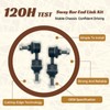 Chassora K80867 2PC Rear Stabilizer Sway Bar End Link for